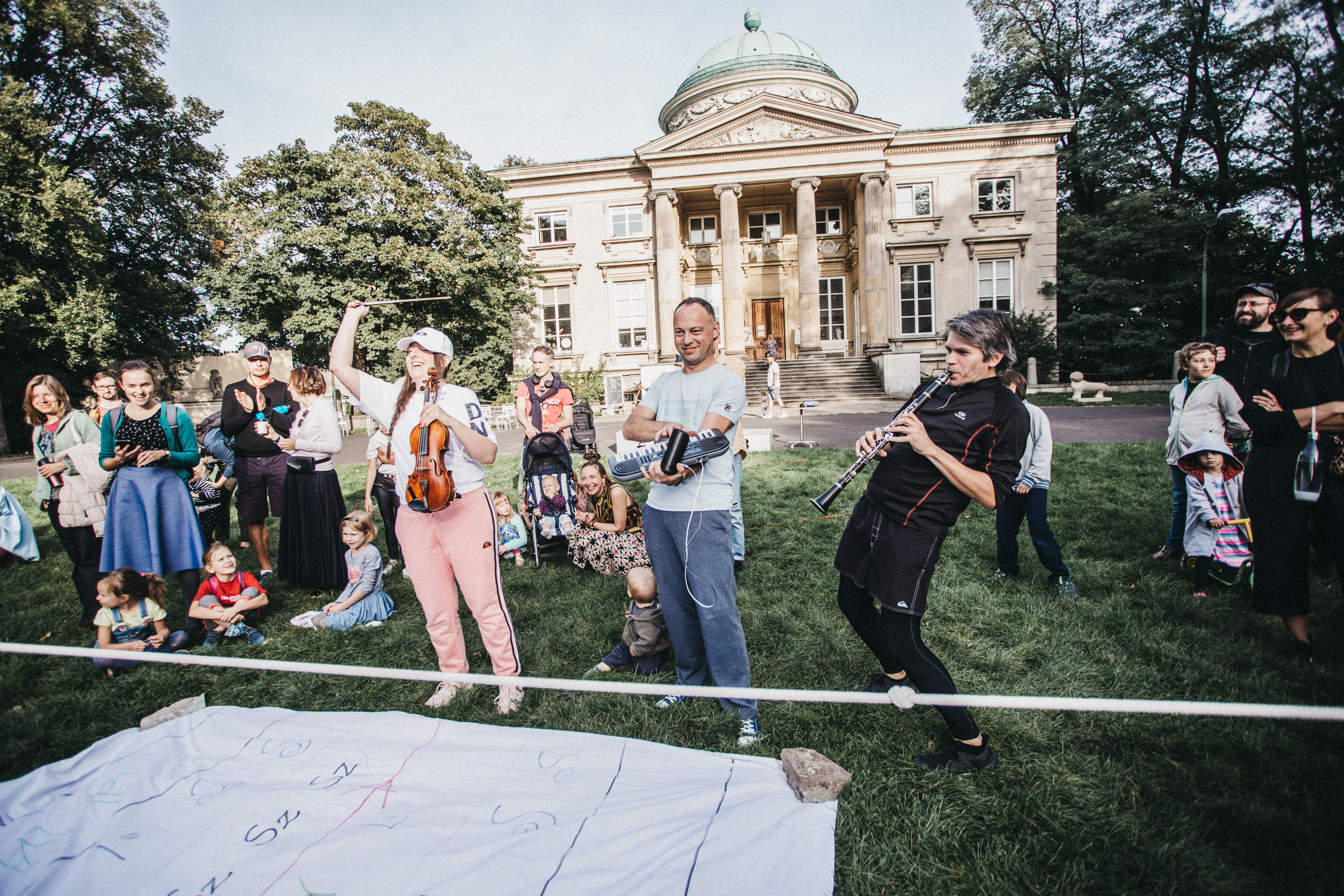 Mała Warszawska Jesień 2020, Kwartludium 'Olimpiada muzyczna', fot. Grzegorz Mart